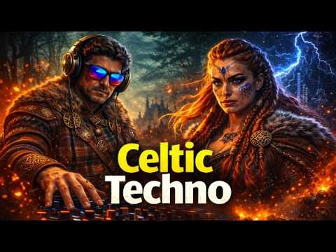 Celtic Techno | Energetic Folk Minimal Melodic Techno Mix with Ancient Celtic Energy Celtic Warrior
