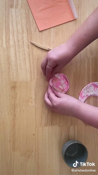 How to Add Gold Leaf to Polymer Clay Tutorial