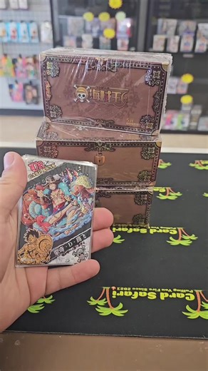 This is the One Piece Neptune Box! There are so many beautiful cards to pull from this set and We have these at a really good price so make sure to get them while they last! #OnePiece #OnePieceManga #OnePieceAnime #Luffy #StrawHatPirates