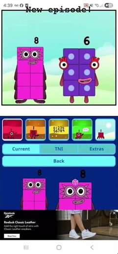 numberblocks promocaps S1 E14: extreme factors