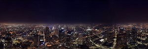 Downtown Los Angeles Night View 360 Panorama | 360Cities
