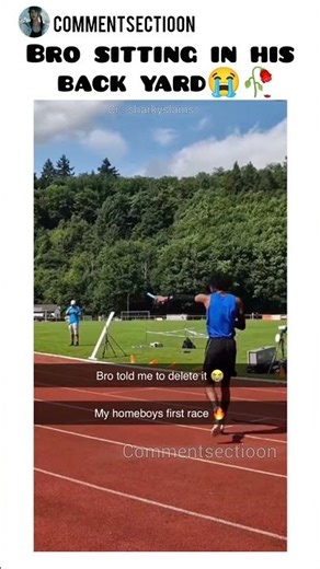 bro sitting in his back yard😭🥀