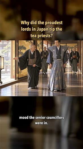 Why Did Japan's Proudest Lords Tip the Tea Priests? | Edo Castle #Shorts