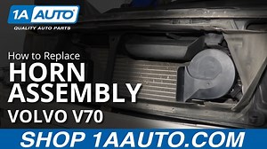 How to Replace Horn Assembly 2000-07 Volvo V70