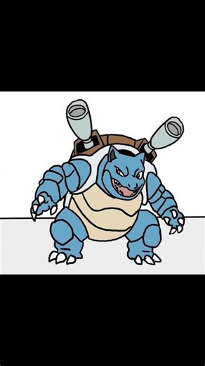 Watch Squirtle Transform into a Powerhouse #pokemon #evolution #shorts