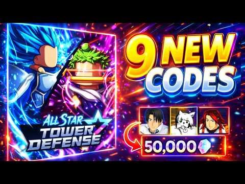 🔥UPDATED CODES!🔥ALL STAR TOWER DEFENSE CODES 2026 | WORKING ASTD CODES