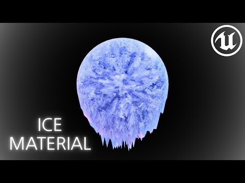 Ice Material in unreal engine | Step-by-Step