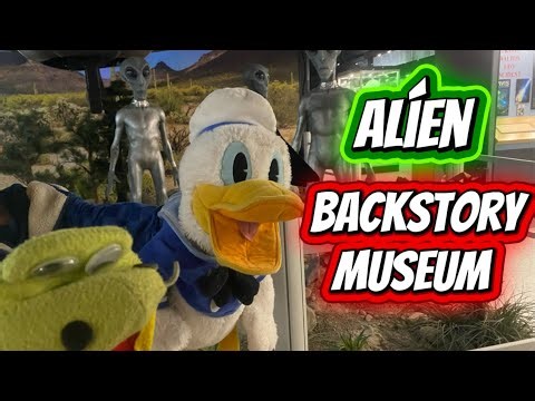 Donald and Gus: Alien Backstory Museum.