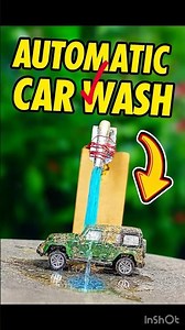 #viralvideo “This MINI Auto Car Wash Is Smarter Than Humans 🤯💦 | INSANE DIY Automation!” #short