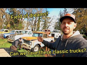 Rescuing classic trucks! Going picking at a 150 year old ranch!
