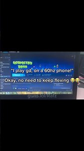 This is real windows 7… #geometrydash