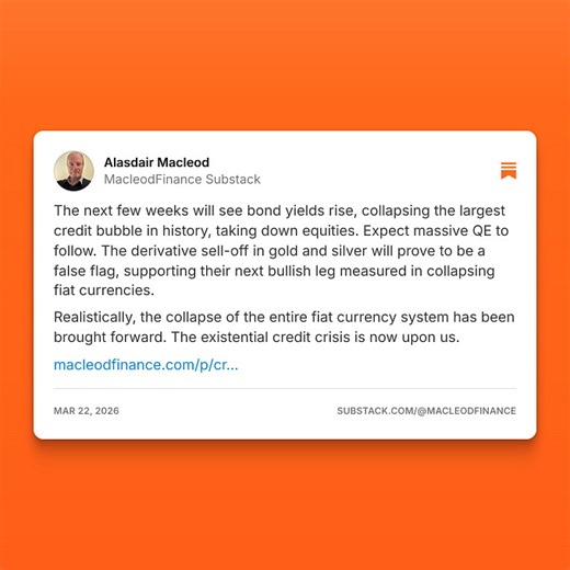 Alasdair Macleod (@macleodfinance)