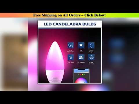 Ewelink E14 Smart Wifi Led Light Bulb Zigbee RGBCW Candle Lamp Works With Alexa Amazon Google Home