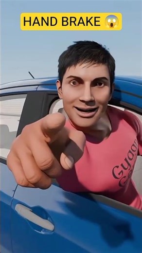 Handbrake is sometimes suicidal #facts #sciencefacts #handbrake #viral #youtubeshorts