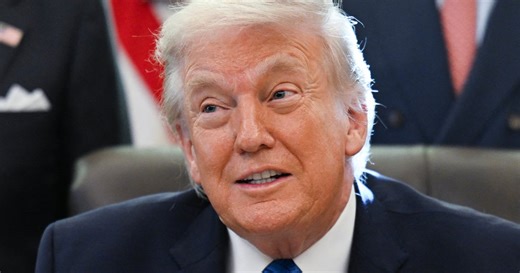 Donald Trump Has Peak Trump Reaction After Trying On Olympian’s Gold Medal