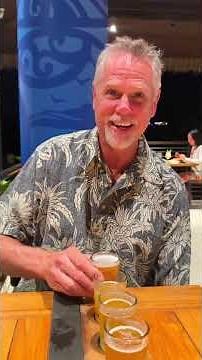 We celebrated our 20 year anniversary at the Maui Brewing Company Reastaurant￼ in Kaanapali Beach
