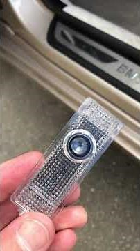 How to install BMW LED Door Projector Shadow Logo Lights 6 Series - Easy DIY