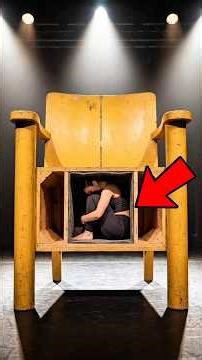 How This Chair Magic Trick Actually Works