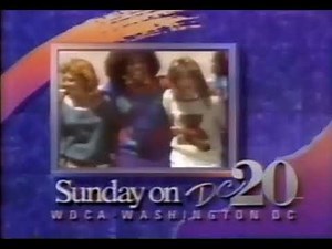 WDCA It's A Living Promo 1986