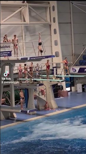 Handstand off 5m Platform Diving - 9 years old