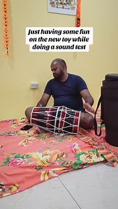 Just having some fun on the new toy while doing a sound test. Traditional Trini Dholak vibes. Mr @dj_vybz24 enjoying the rhythms lol #balmeshji #trinitiktok #trini_tiktoks #dholak #dholakplayer | Dr. Balmesh Sieunarine