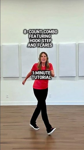 8 count combo featuring Polly pockets, hook step and flares