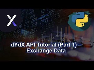 dYdX API Tutorial