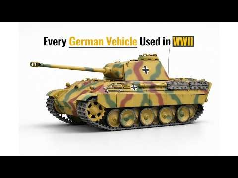 Every German Vehicle Used in WWII – From Panzer I to Maus Super Tank