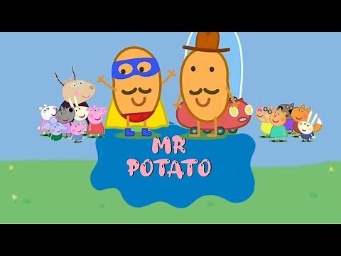 Mr Potato🥔 and Super Potato Special moment| Peppa Pig Official Family Kids Cartoon peppapig
