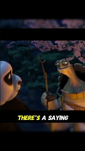 Kung Fu Panda — “Yesterday Is History, Tomorrow Is a Mystery