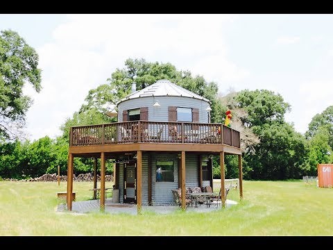 Grain Silo Converted Into Beautiful Tiny House