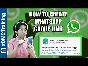 How To Create WhatsApp Group Link| WhatsApp | Social Media Tutorial