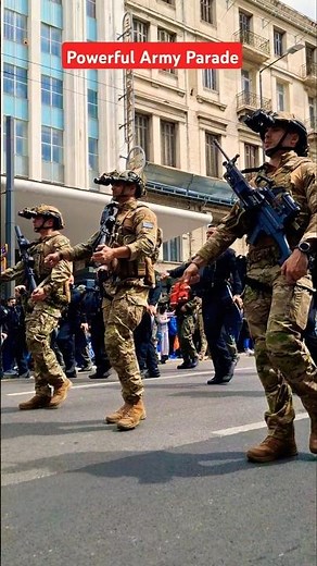 Powerful Army Parade on Greece Independence Day