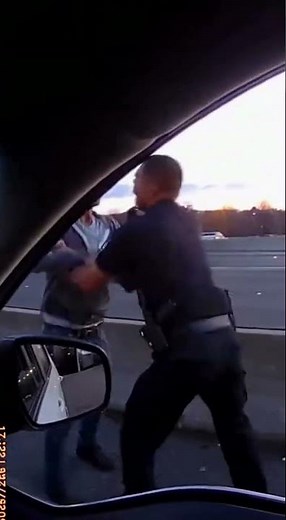 Cop FIGHT Goes INSANE – Filmed from My Car! 😱