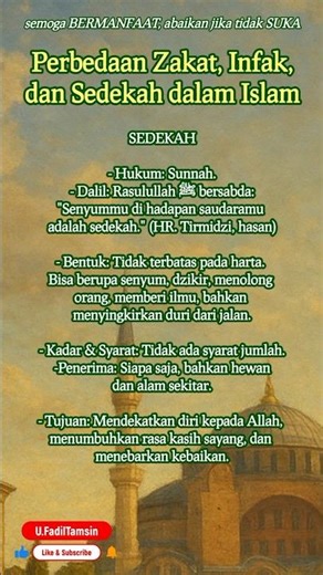 Sedekah: Amalan yang Tak Pernah Rugi | Pahala Mengalir Tanpa Henti