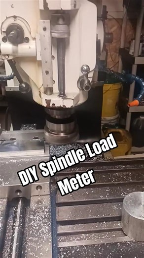 DIY spindle load meter #cnc #diy #machinist #milling #cncmill