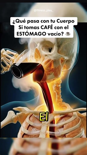 ¿Qué pasa con tu Cuerpo Si tomas CAFÉ con el ESTÓMAGO vacío? ☕️
