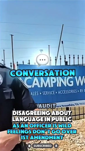 Converting freedom of speech into a crime isn’t legal or lawful #shorts #policeofficers #cops