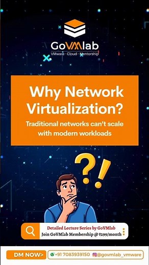 💡Still Using Traditional Networking? Learn NSX Now | Network Virtualization Explained in 60 Sec