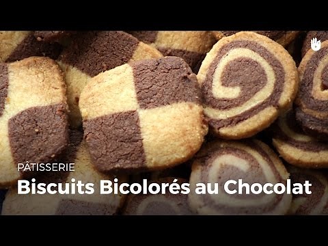 Idée Recette enfant : Des biscuits bicolores au chocolat
