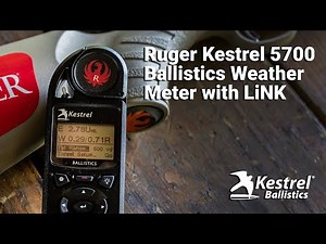 Ruger Kestrel 5700 Ballistics Weather Meter with LiNK