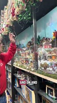 Lemax Village pieces at House of Holiday