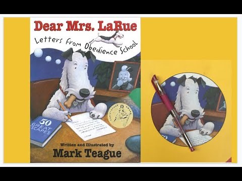 Story for kids - 'Miss La Rue, Letters from Obedience School' - a funny children's book