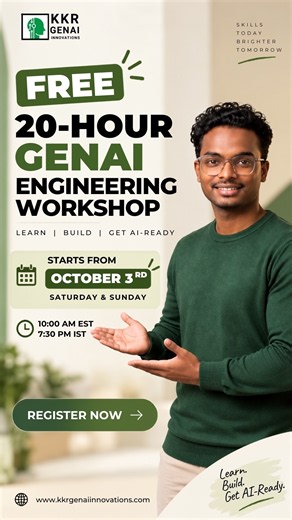 FREE 20-Hour GenAI Engineering Workshop