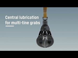 How To: central lubrication for multi-tine grabs | Liebherr
