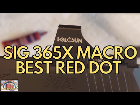 Sig Sauer 365X Macro Holosun 507K Installation