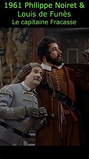 Avant la gloire 😮 | Louis de Funès et Philippe Noiret dans Le Capitaine Fracasse #cinemafrancais