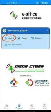 Tutorial on Using the E-Office Application from Dieng Cyber