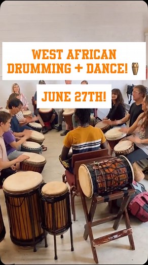 🌍 Feel the rhythm, move your body! Experience the energy of West African dance & drumming with Etienne Tolno, master artist from Guinea 🇬🇳 — Friday, June 27 at GAC. 🎶 Youth Drum & Dance Workshop: 1–1:45 PM (with caregivers for kids under 7) 💃 All Ages Dance Workshop: 3–4 PM No experience needed. Drums provided. Come connect through movement, music & joy! 🥁✨ #WestAfricanDance #Drumming #EtienneTolno #GACevents #GuineaCulture #SummerVibes | Gunnison Arts Center