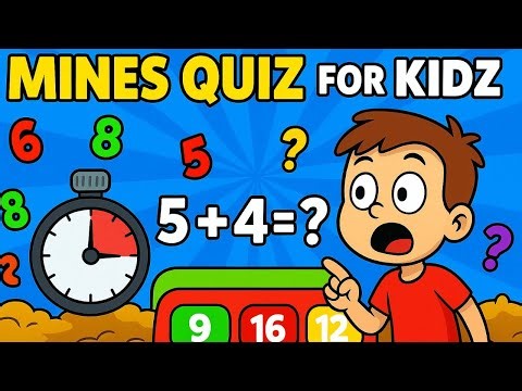 Math Minus Quiz for Kids Subtraction 1 to 10 Fun Educational Cartoons